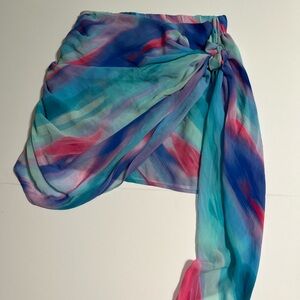 Forever 21 Multicolor Tie-Dye Skirt